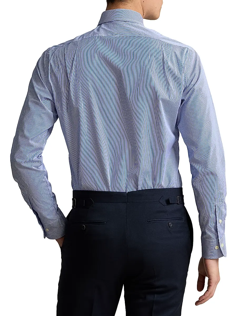 Polo Ralph Lauren Men's Cotton Dress Shirt | Thumbnail 4 Polo Ralph Lauren Men's Cotton Dress Shirt | Thumbnail 4