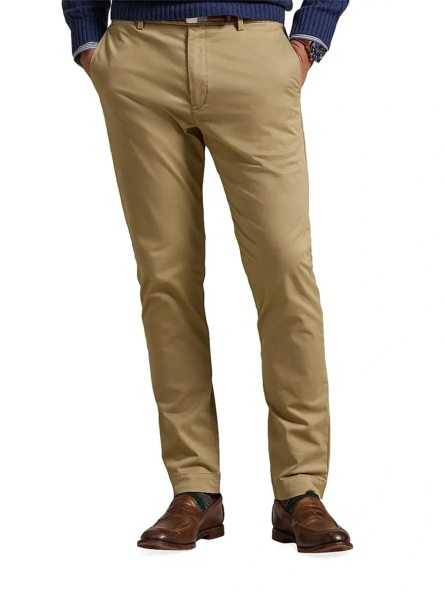 Polo Ralph Lauren Men's Jarrett Stretch-Slim-Fit Sateen Pants | Thumbnail 3