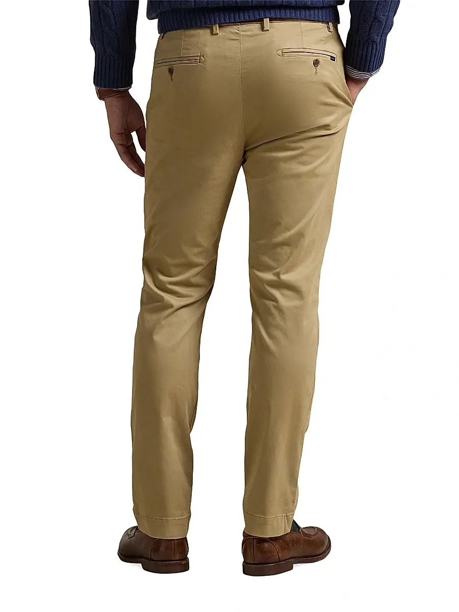 Polo Ralph Lauren Men's Jarrett Stretch-Slim-Fit Sateen Pants | Thumbnail 4