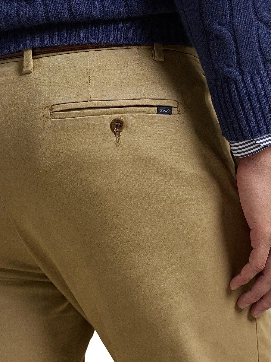 Polo Ralph Lauren Men's Jarrett Stretch-Slim-Fit Sateen Pants | Thumbnail 5