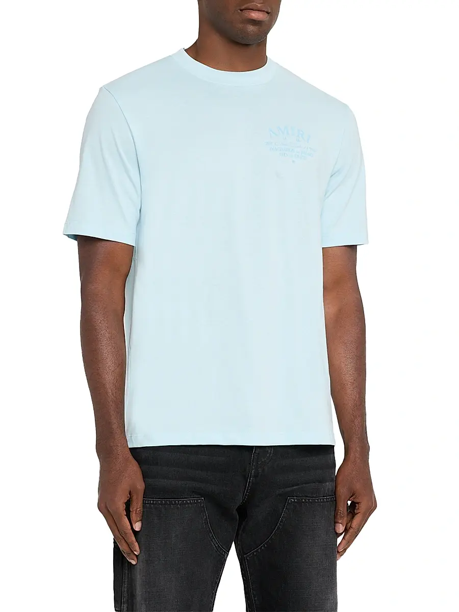 AMIRI Men's Arts Logo Graphic Cotton T-Shirt | Thumbnail 3