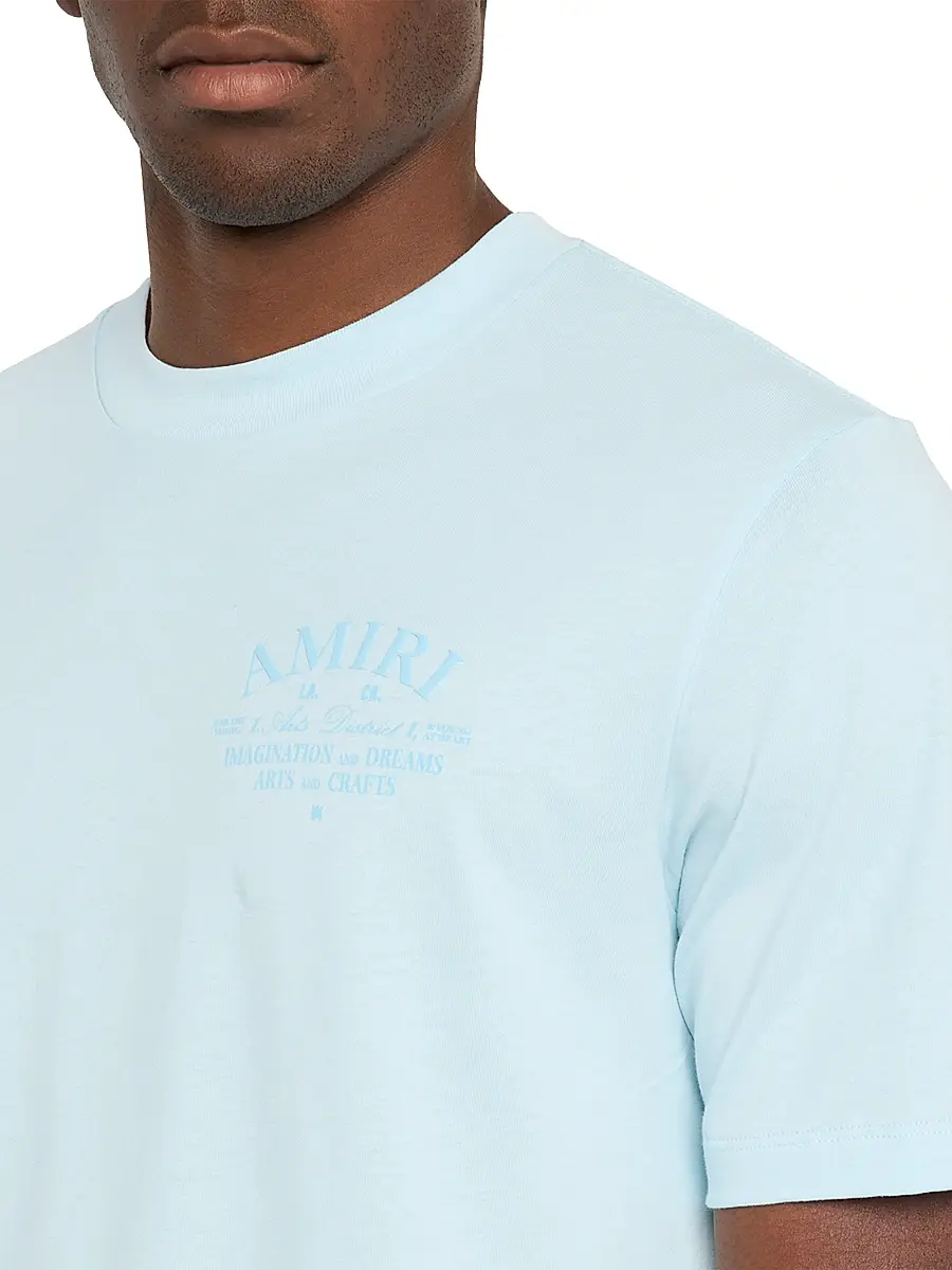 AMIRI Men's Arts Logo Graphic Cotton T-Shirt | Thumbnail 5