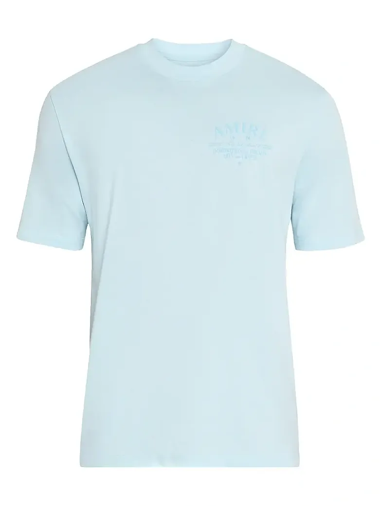 Men's Arts Logo Graphic Cotton T-Shirt