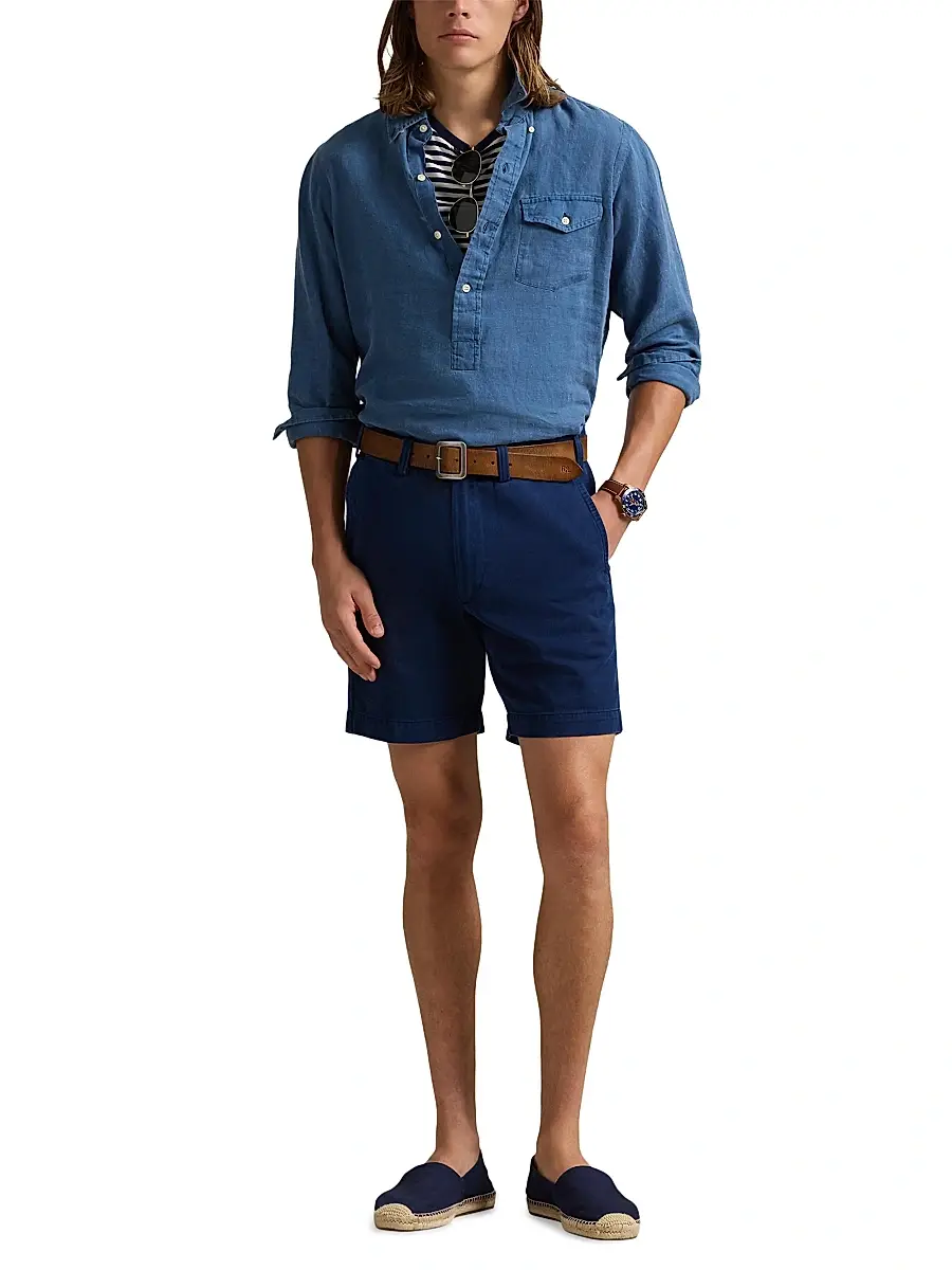 Polo Ralph Lauren Men's 8-Inch Salinger Slim-Fit Chino Shorts | Thumbnail 2