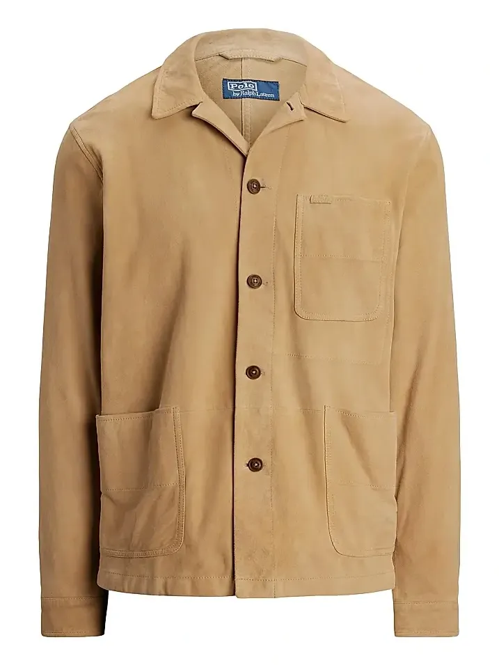 Polo Ralph Lauren Men's Suede Utility Jacket