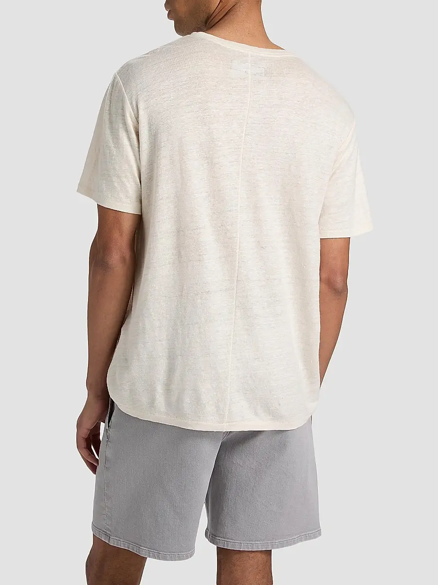 rag & bone Men's Classic Linen T-Shirt | Thumbnail 5 rag & bone Men's Classic Linen T-Shirt | Thumbnail 5