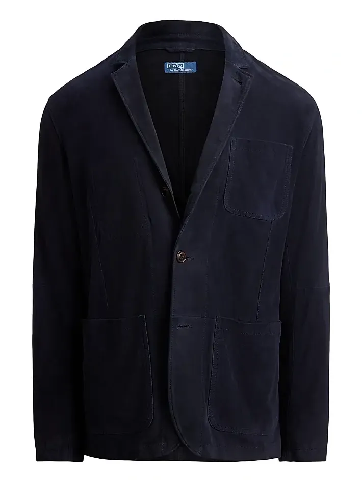 Polo Ralph Lauren Men's Split Suede Modern-Fit Sport Coat