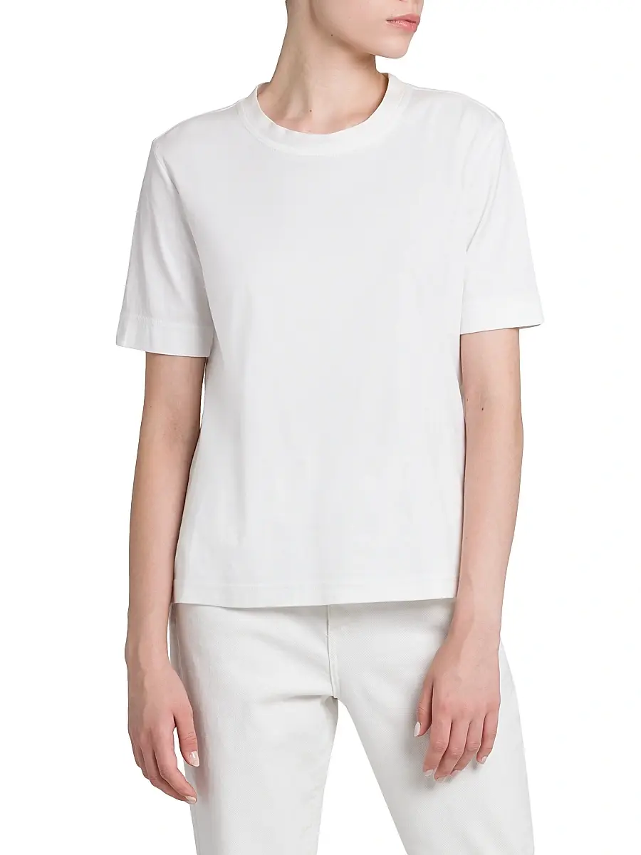 Kiton Women's Cashmere-Silk Jersey T-Shirt | Thumbnail 3