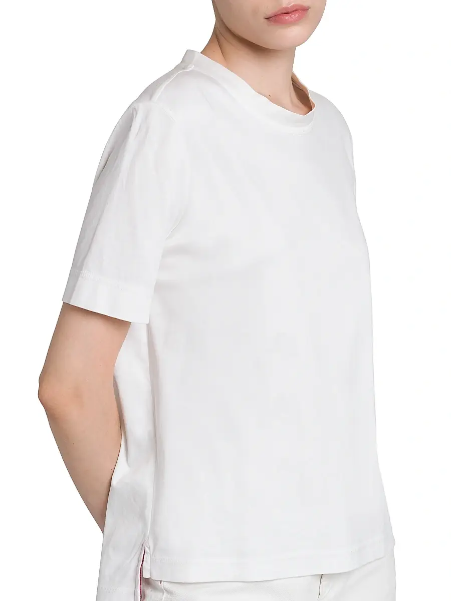 Kiton Women's Cashmere-Silk Jersey T-Shirt | Thumbnail 6
