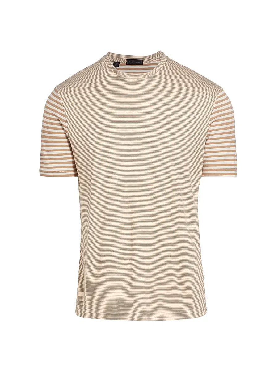 Saks Fifth Avenue Men's COLLECTION Mini Stripe T-Shirt