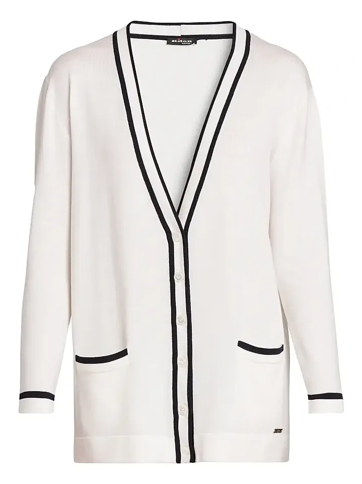 Women's Wool Knit V-Neck Cardigan Women's Wool Knit V-Neck Cardigan