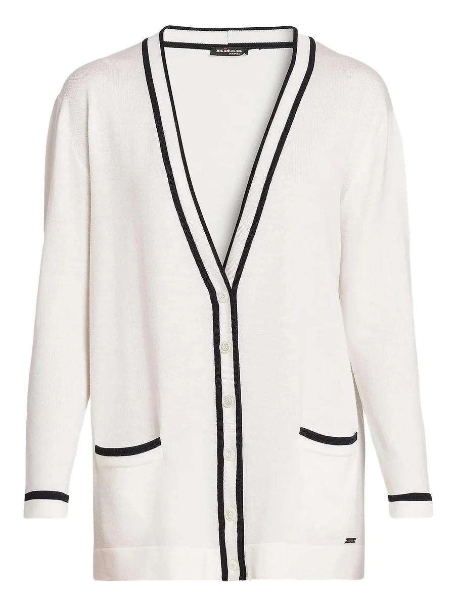 Women's Wool Knit V-Neck Cardigan