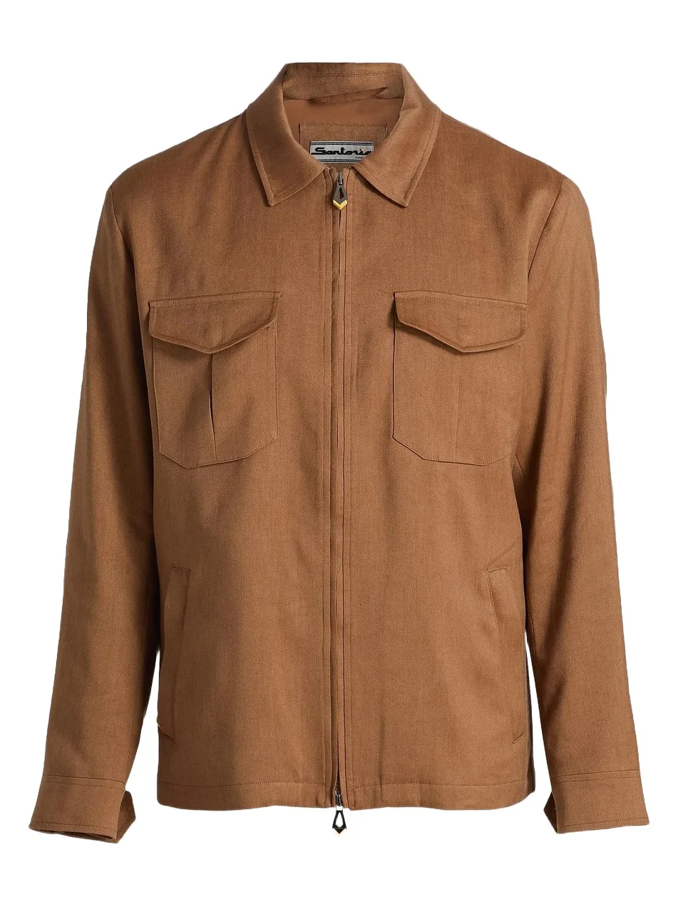 Sartorio Napoli Men's Joly Linen-Wool-Mohair Jacket