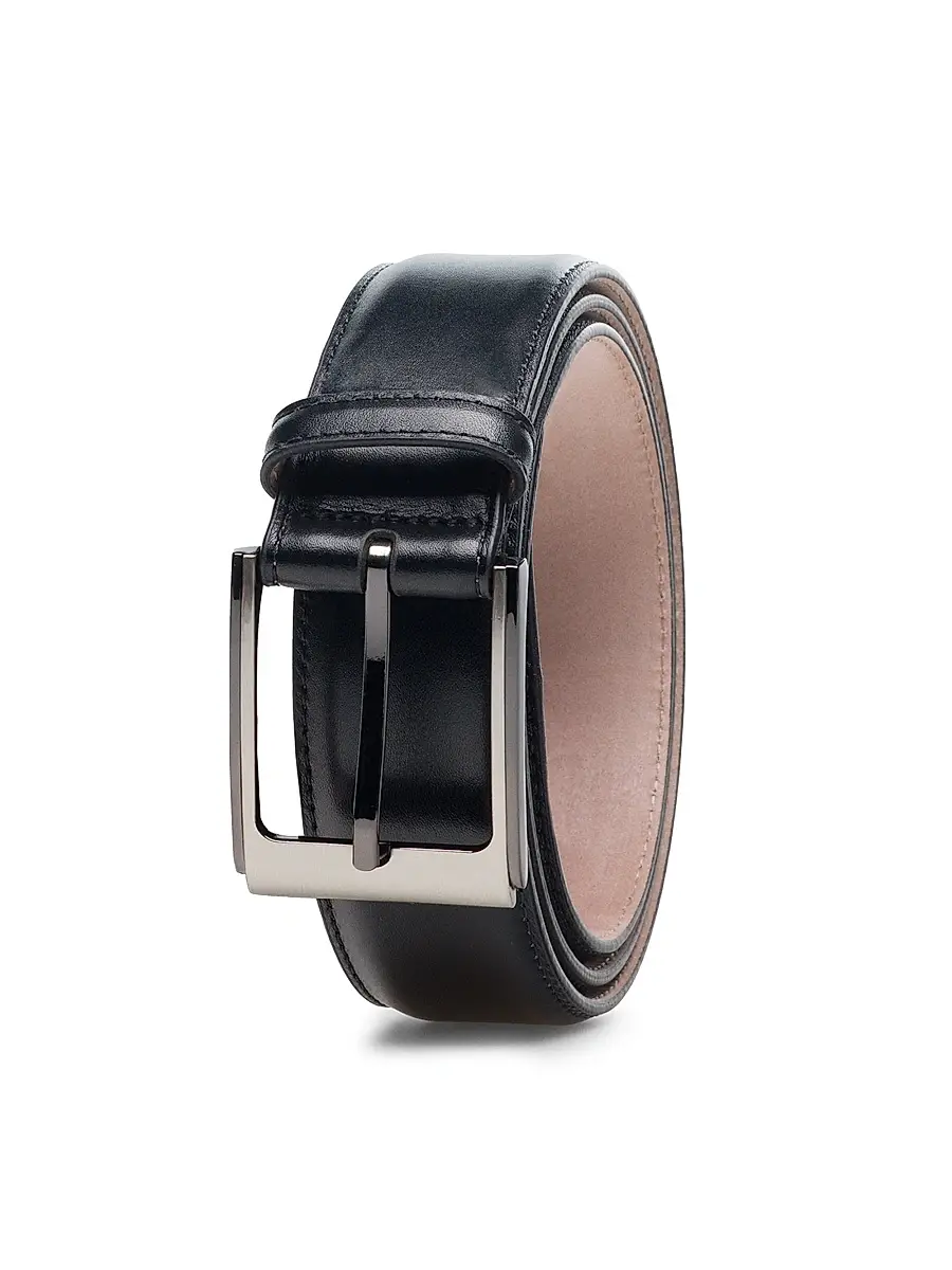 Magnanni Men's Vega 35MM Leather Belt | Thumbnail 2 Magnanni Men's Vega 35MM Leather Belt | Thumbnail 2