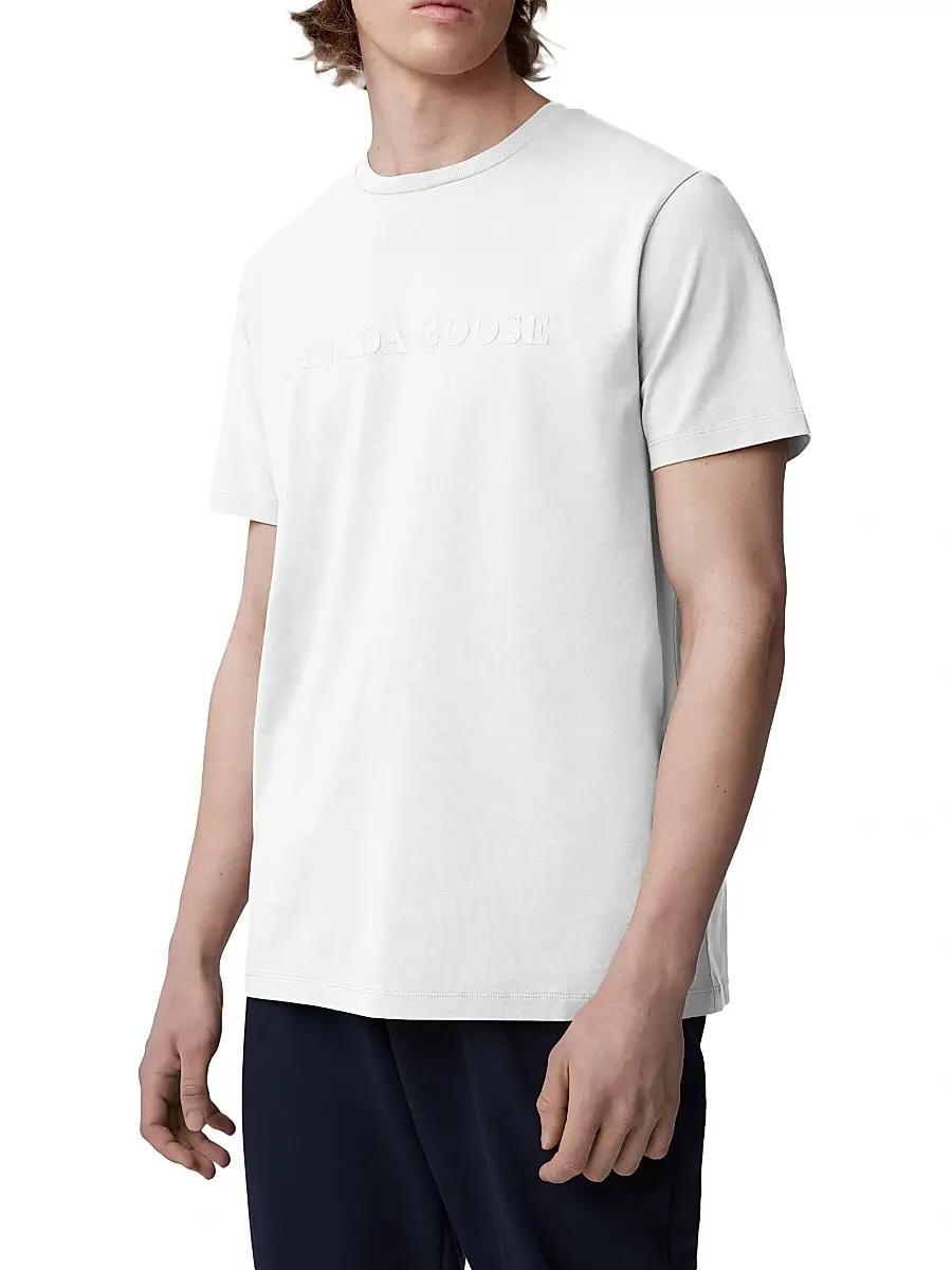 Canada Goose Men's Emersen Cotton Crewneck T-Shirt | Thumbnail 3 Canada Goose Men's Emersen Cotton Crewneck T-Shirt | Thumbnail 3