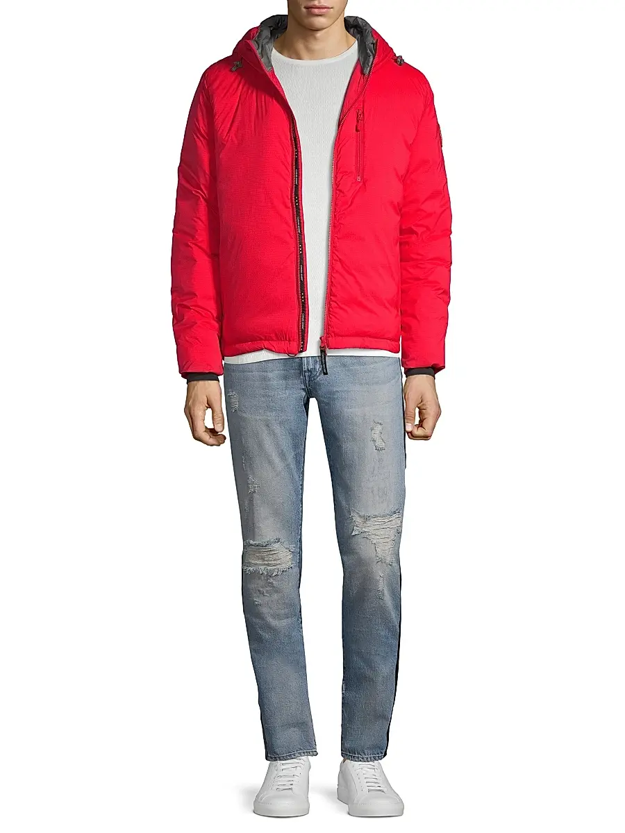 Canada Goose Men's Lodge Down Hooded Jacket | Thumbnail 2
