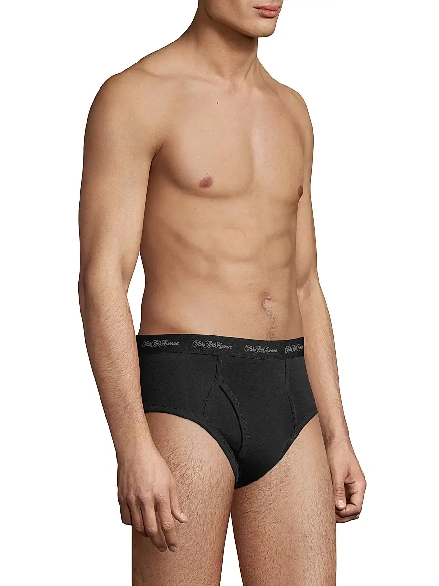 Saks Fifth Avenue Men's COLLECTION 3-Pack Boxer Briefs | Thumbnail 3 Saks Fifth Avenue Men's COLLECTION 3-Pack Boxer Briefs | Thumbnail 3