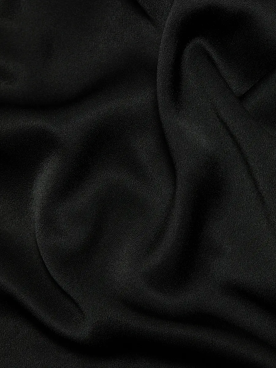 Jason Wu Collection Women's Asymmetric Satin Fit & Flare Gown - Black | Thumbnail 7 Jason Wu Collection Women's Asymmetric Satin Fit & Flare Gown - Black | Thumbnail 7