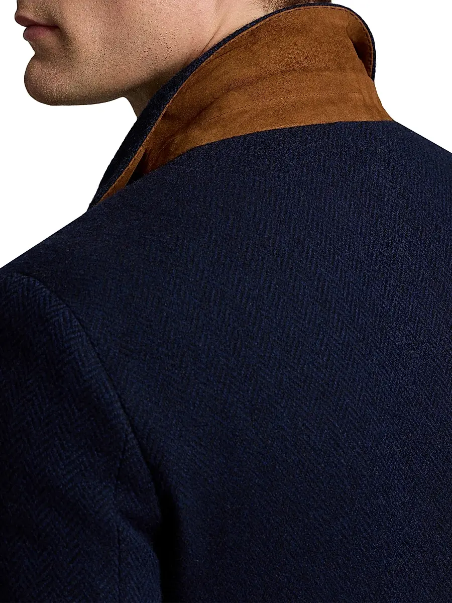 Polo Ralph Lauren Men's Herringbone Wool-Blend Jacket | Thumbnail 6
