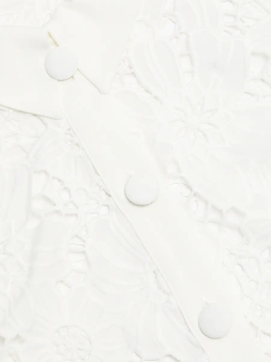 Milly Women's June Lace Button-Front Shirt | Thumbnail 7 Milly Women's June Lace Button-Front Shirt | Thumbnail 7