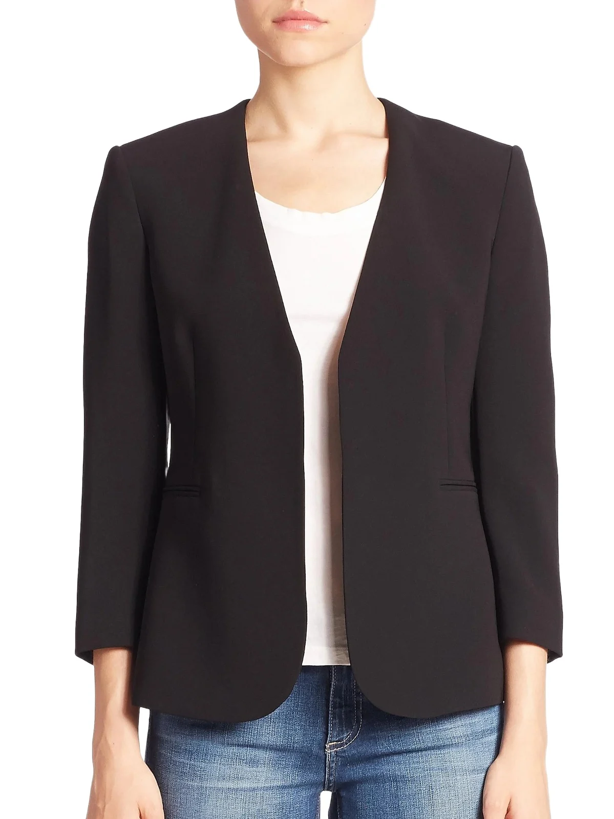Theory Women's Lindrayia B Admiral Crepe Jacket