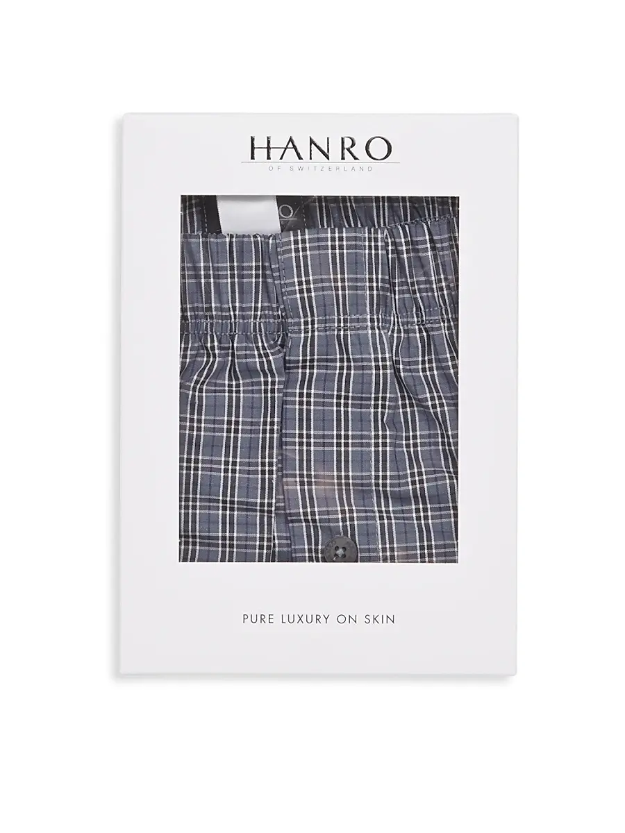 Hanro Fancy Woven Boxers | Thumbnail 2 Hanro Fancy Woven Boxers | Thumbnail 2