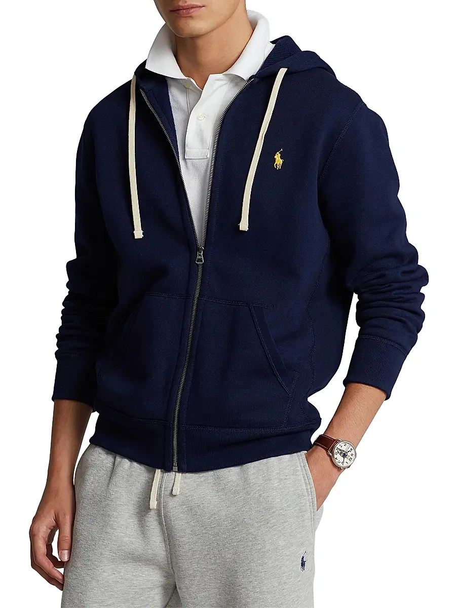 Polo Ralph Lauren Men's Fleece Full-Zip Hoodie | Thumbnail 3 Polo Ralph Lauren Men's Fleece Full-Zip Hoodie | Thumbnail 3