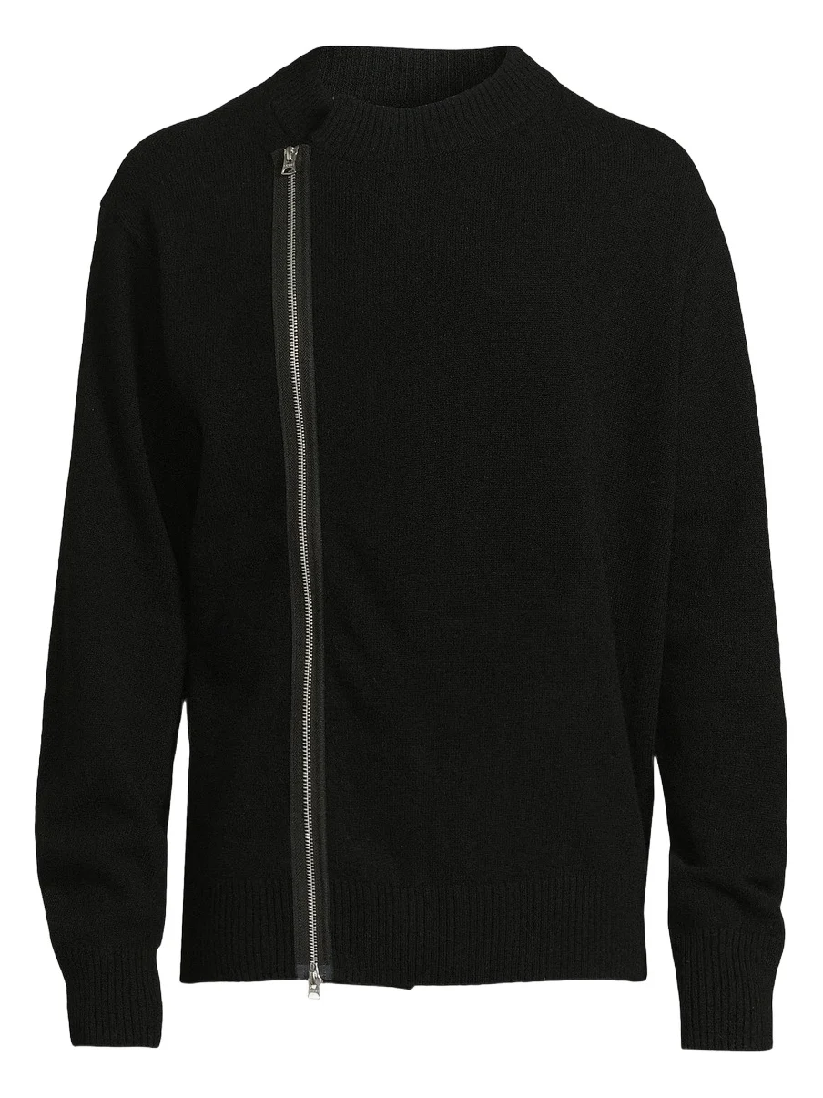 Men's Wool Zip-Front Cardigan Men's Wool Zip-Front Cardigan