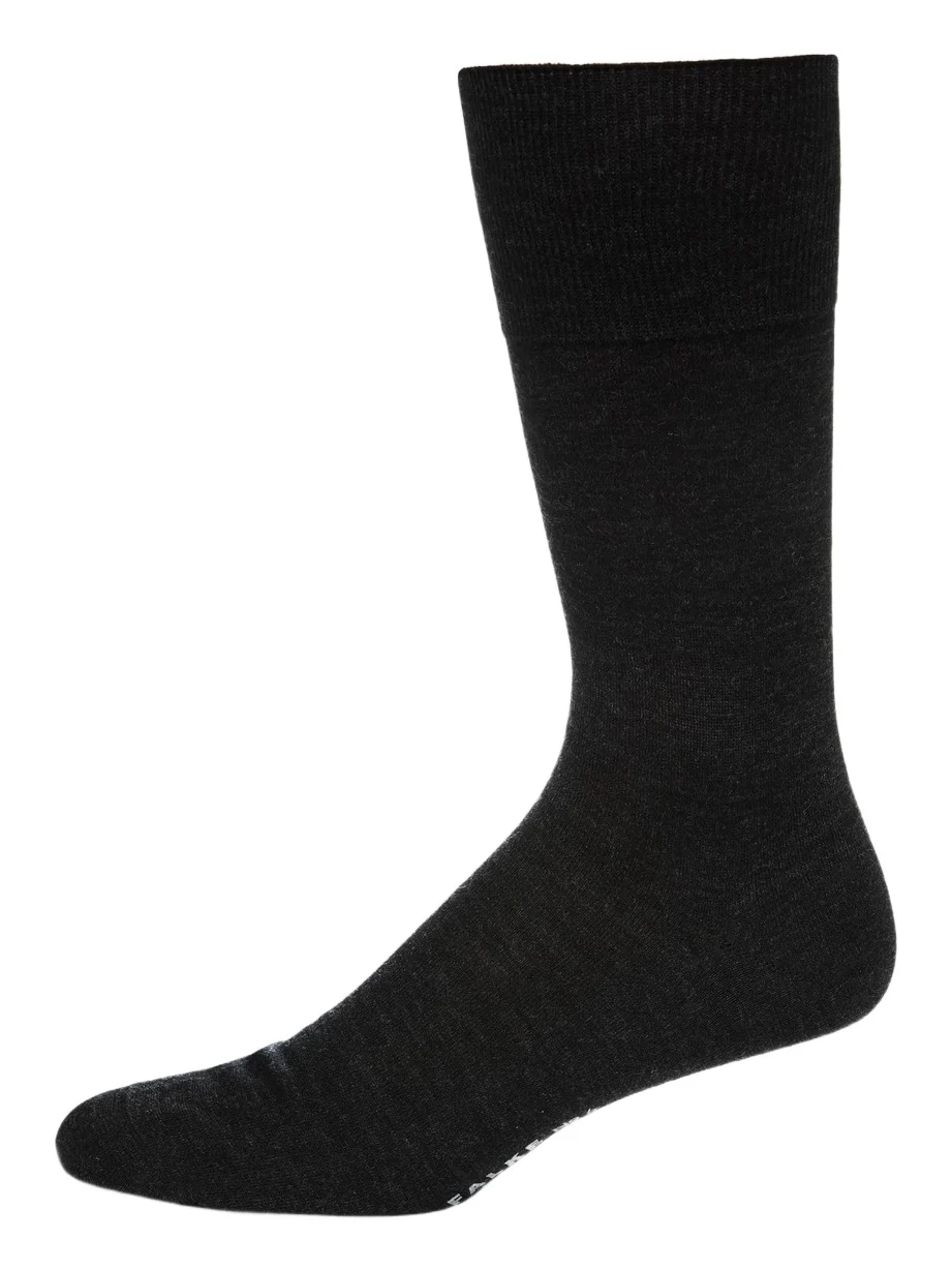 FALKE Men's No. 6 Finest Merino & Silk Socks - Black