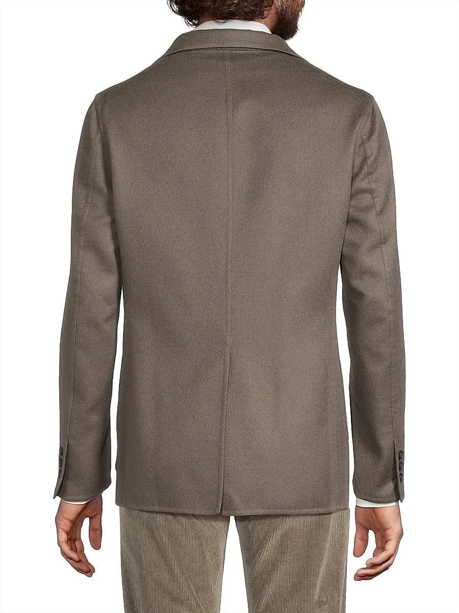 Canali Men's Double Blazer Jacket | Thumbnail 5
