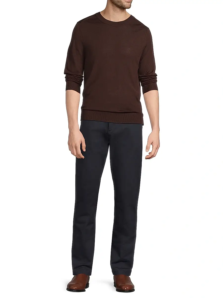 Paul Smith Men's Wool Crewneck Sweater | Thumbnail 2 Paul Smith Men's Wool Crewneck Sweater | Thumbnail 2