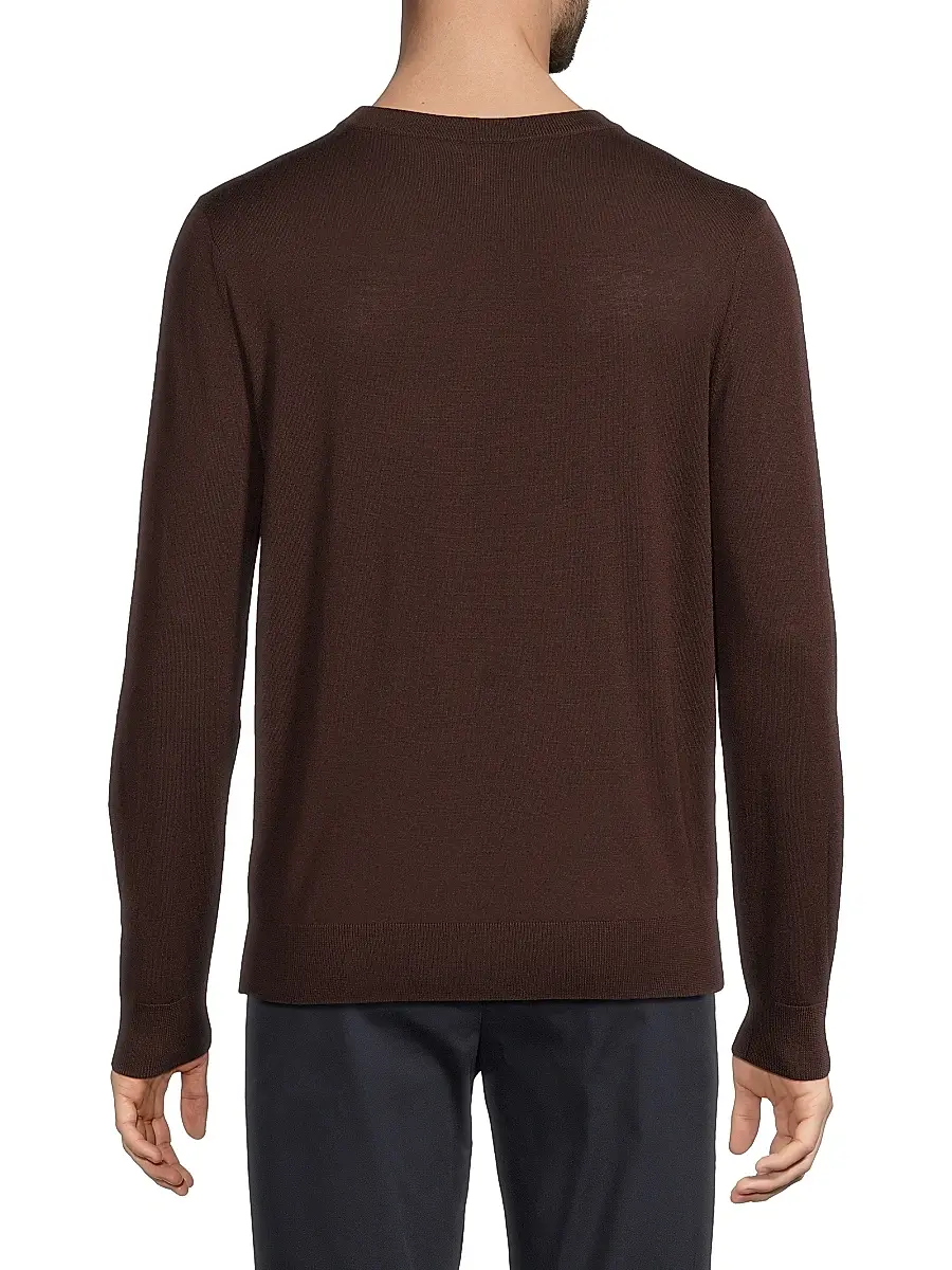Paul Smith Men's Wool Crewneck Sweater | Thumbnail 5 Paul Smith Men's Wool Crewneck Sweater | Thumbnail 5