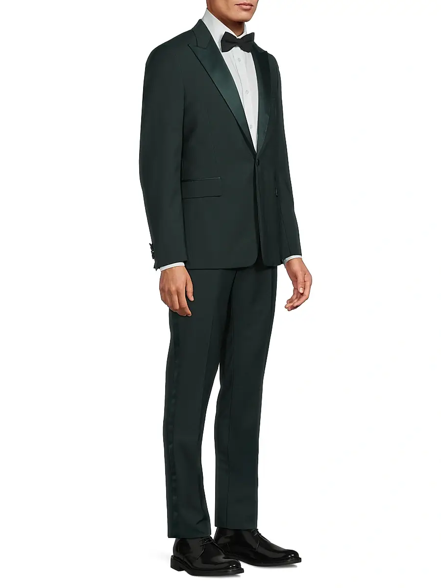 Paul Smith Men's Evening Wool-Blend Single-Breasted Suit | Thumbnail 4 Paul Smith Men's Evening Wool-Blend Single-Breasted Suit | Thumbnail 4