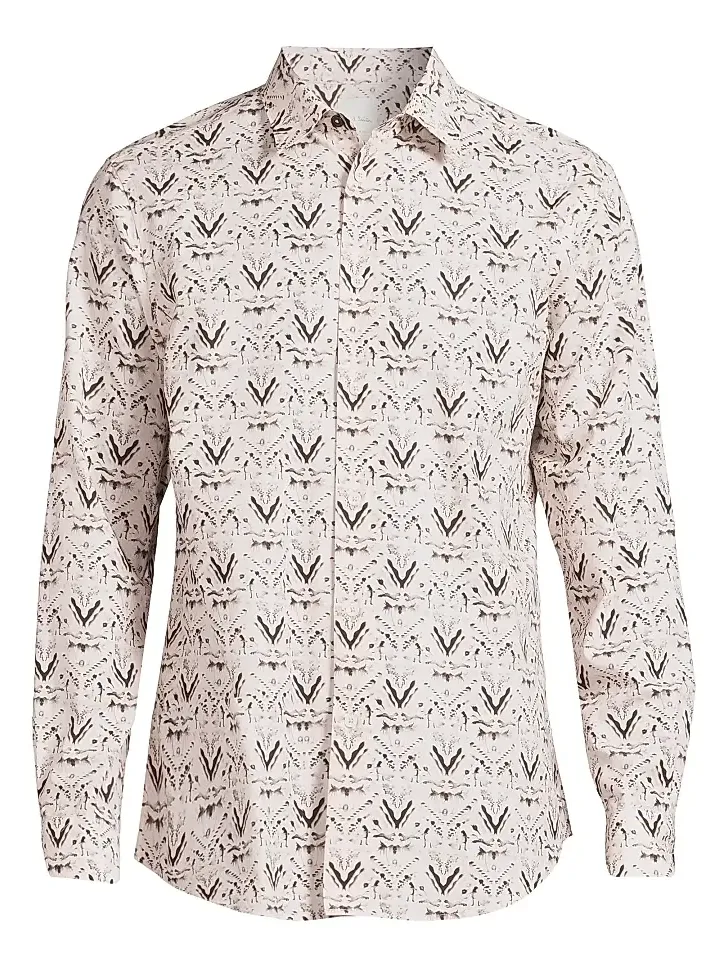 Men's Printed Regular Fit Shirt