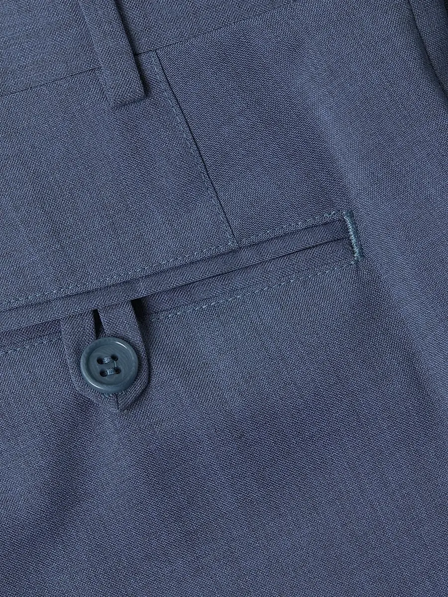Canali Men's Classic Solid Dress Trousers | Thumbnail 6 Canali Men's Classic Solid Dress Trousers | Thumbnail 6