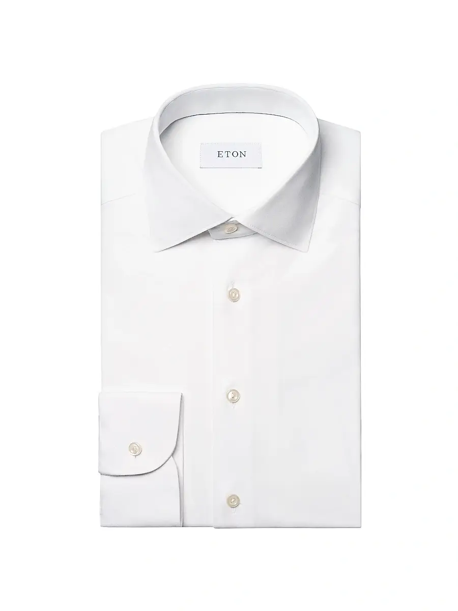 Eton Men's Slim-Fit Solid 4Flex Shirt | Image 1 Eton Men's Slim-Fit Solid 4Flex Shirt | Image 1