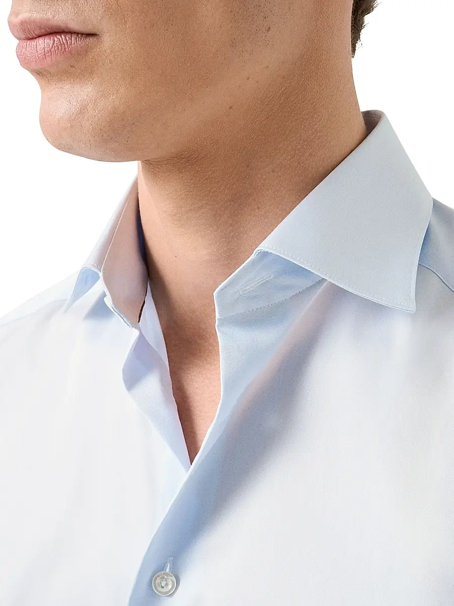 Eton Men's Slim-Fit Elevated Twill Shirt | Thumbnail 5 Eton Men's Slim-Fit Elevated Twill Shirt | Thumbnail 5