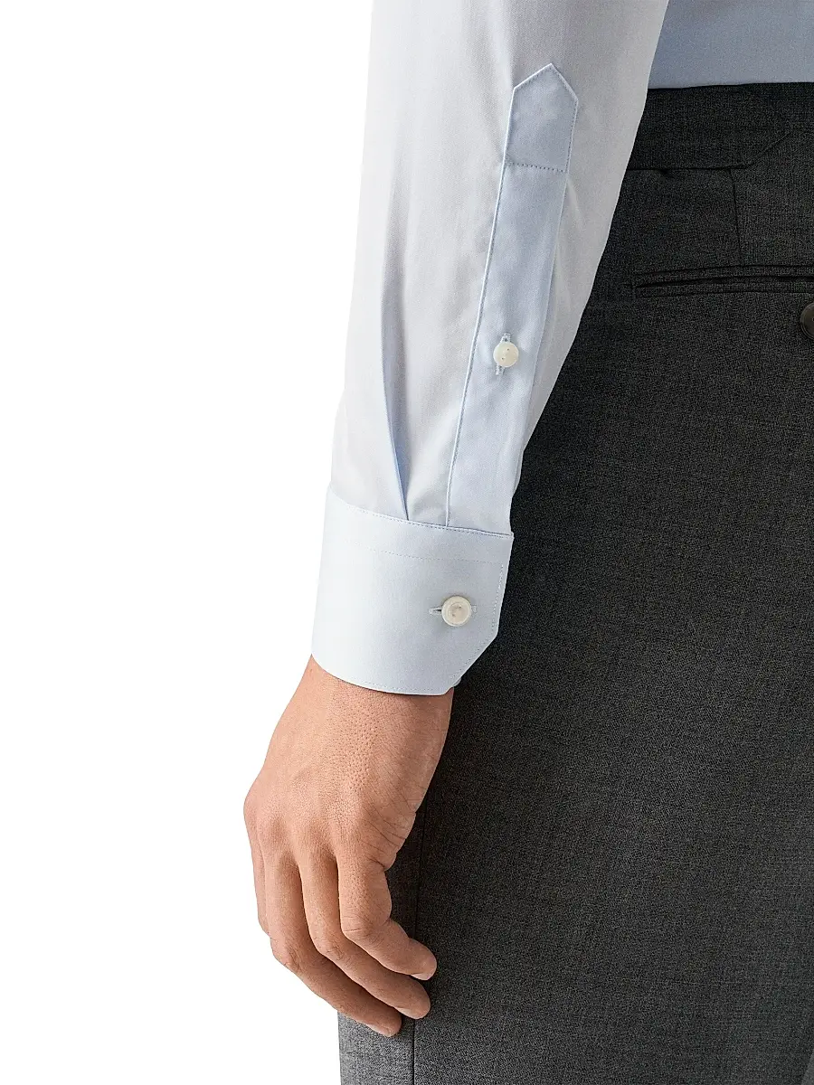 Eton Men's Slim-Fit Elevated Twill Shirt | Thumbnail 6 Eton Men's Slim-Fit Elevated Twill Shirt | Thumbnail 6