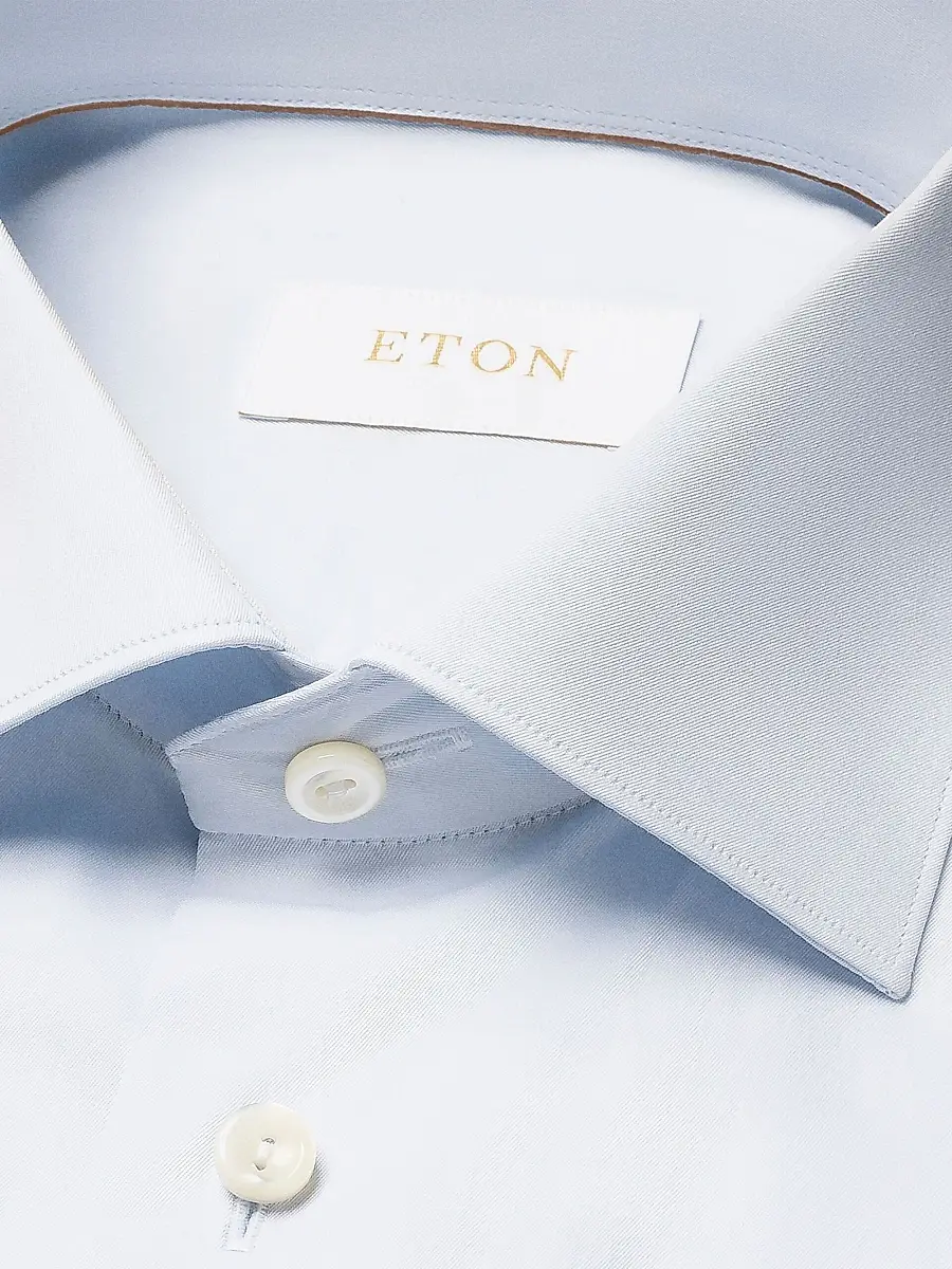 Eton Men's Slim-Fit Elevated Twill Shirt | Thumbnail 7 Eton Men's Slim-Fit Elevated Twill Shirt | Thumbnail 7