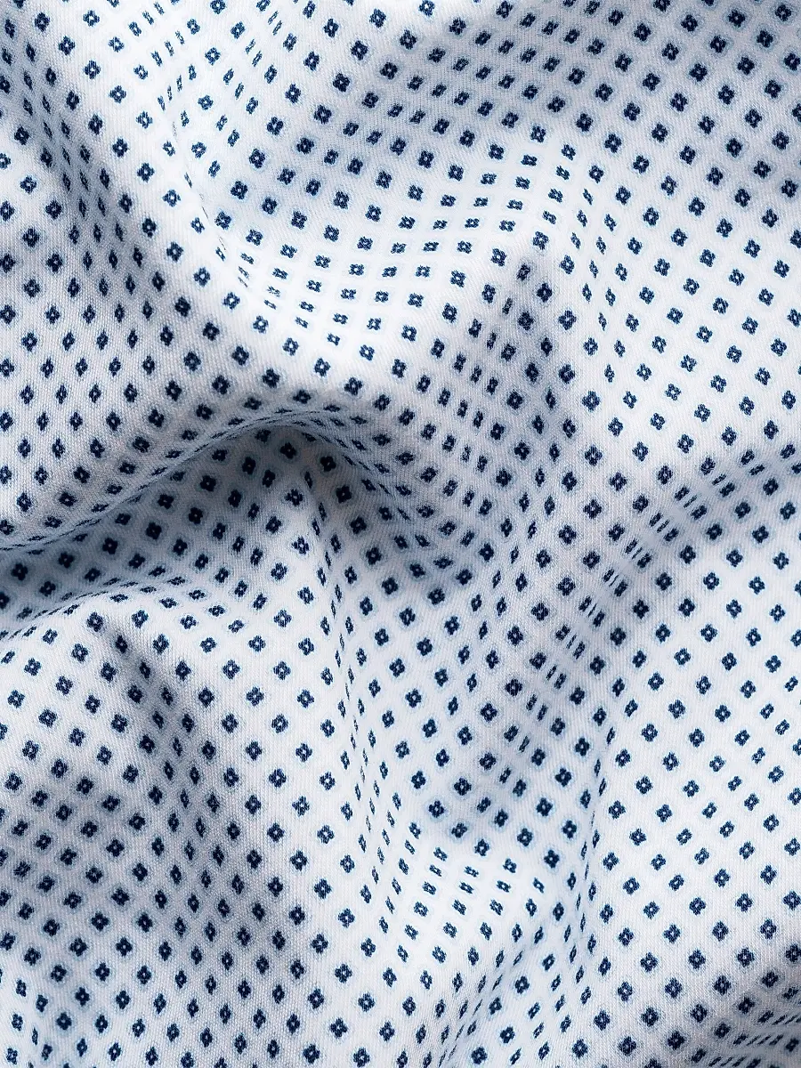 Eton Men's Slim-Fit Neat Medallion 4Flex Shirt | Thumbnail 8 Eton Men's Slim-Fit Neat Medallion 4Flex Shirt | Thumbnail 8