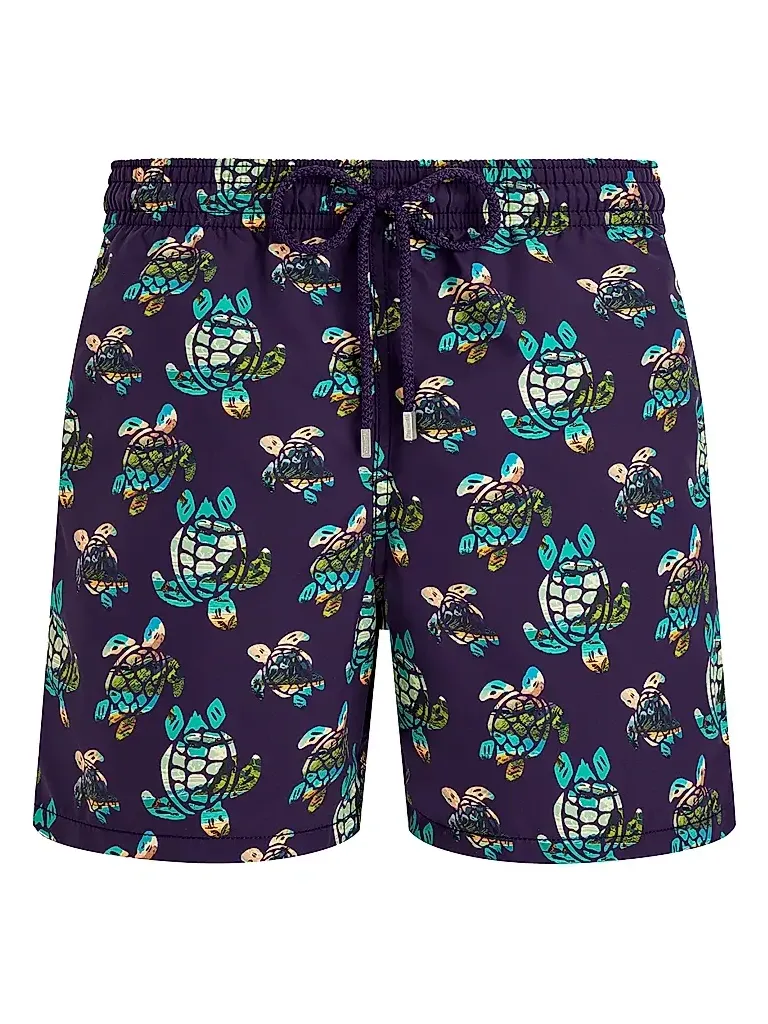 Vilebrequin Men's Landscape Turtles Swim Shorts