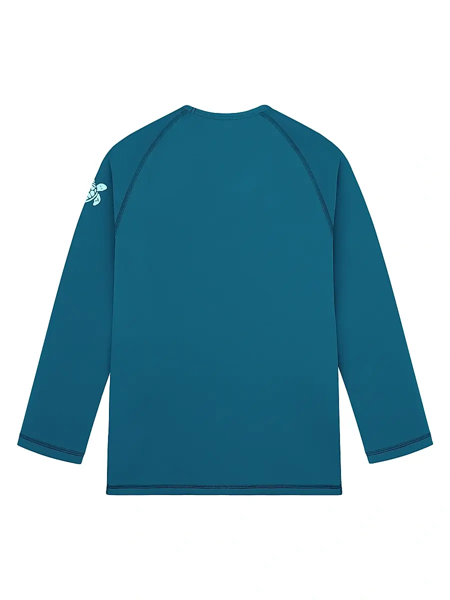 Vilebrequin Men's Turtle UPF Long-Sleeve Rashguard Top | Thumbnail 3 Vilebrequin Men's Turtle UPF Long-Sleeve Rashguard Top | Thumbnail 3