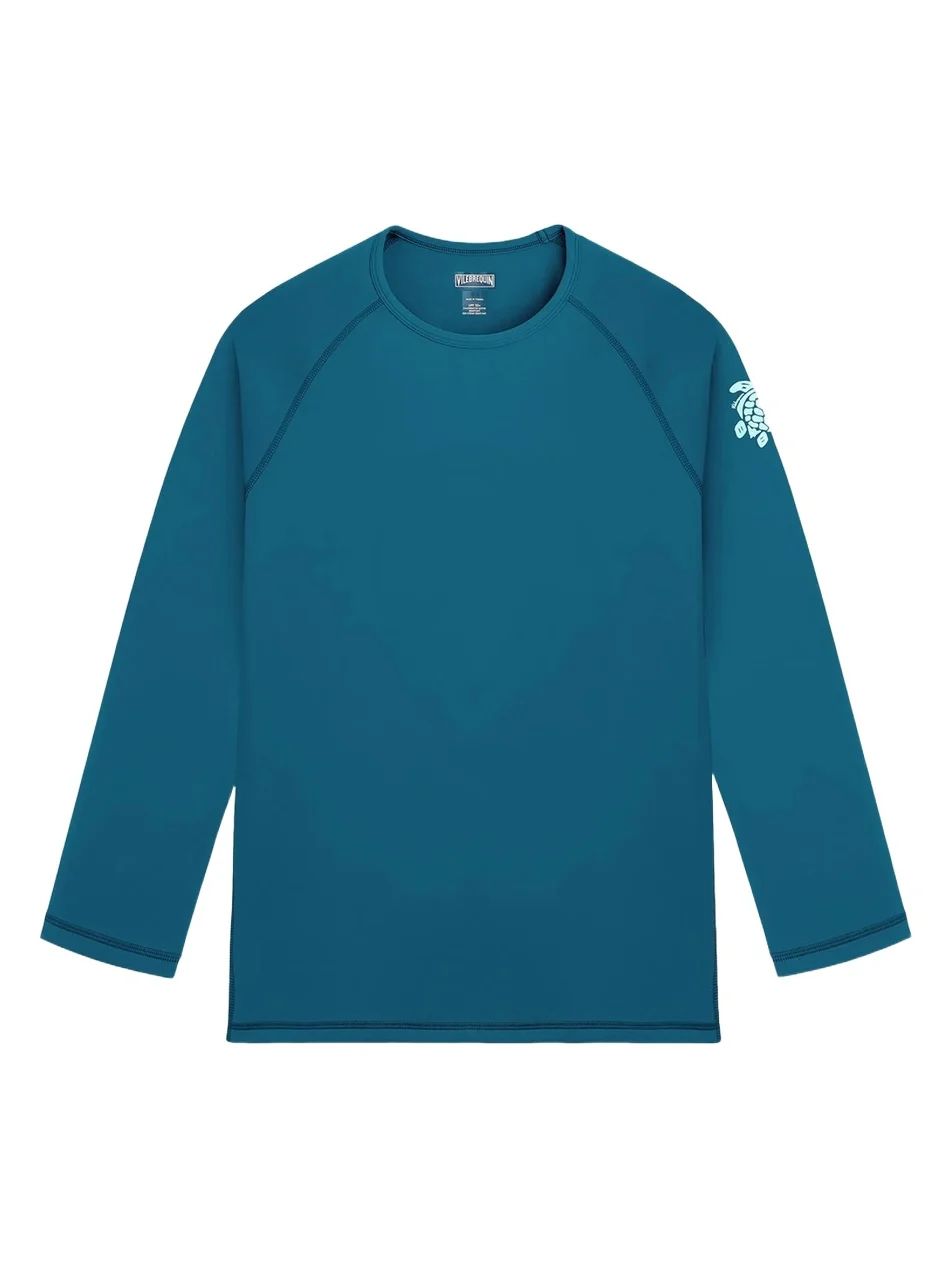 Vilebrequin Men's Turtle UPF Long-Sleeve Rashguard Top