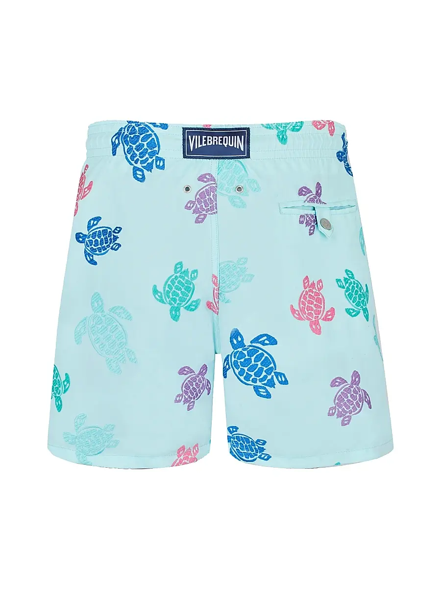 Vilebrequin Men's Mistral Turtle Swim Shorts | Thumbnail 3 Vilebrequin Men's Mistral Turtle Swim Shorts | Thumbnail 3