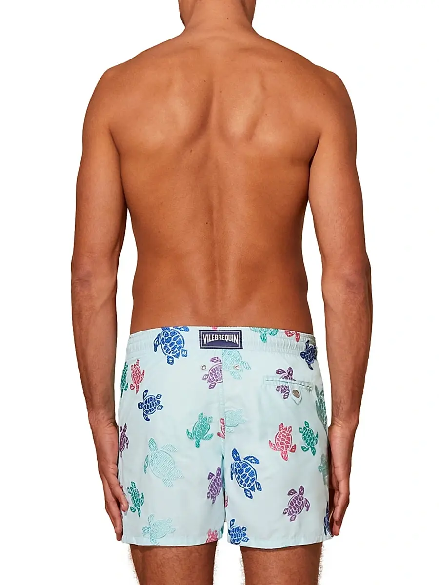 Vilebrequin Men's Mistral Turtle Swim Shorts | Thumbnail 5 Vilebrequin Men's Mistral Turtle Swim Shorts | Thumbnail 5