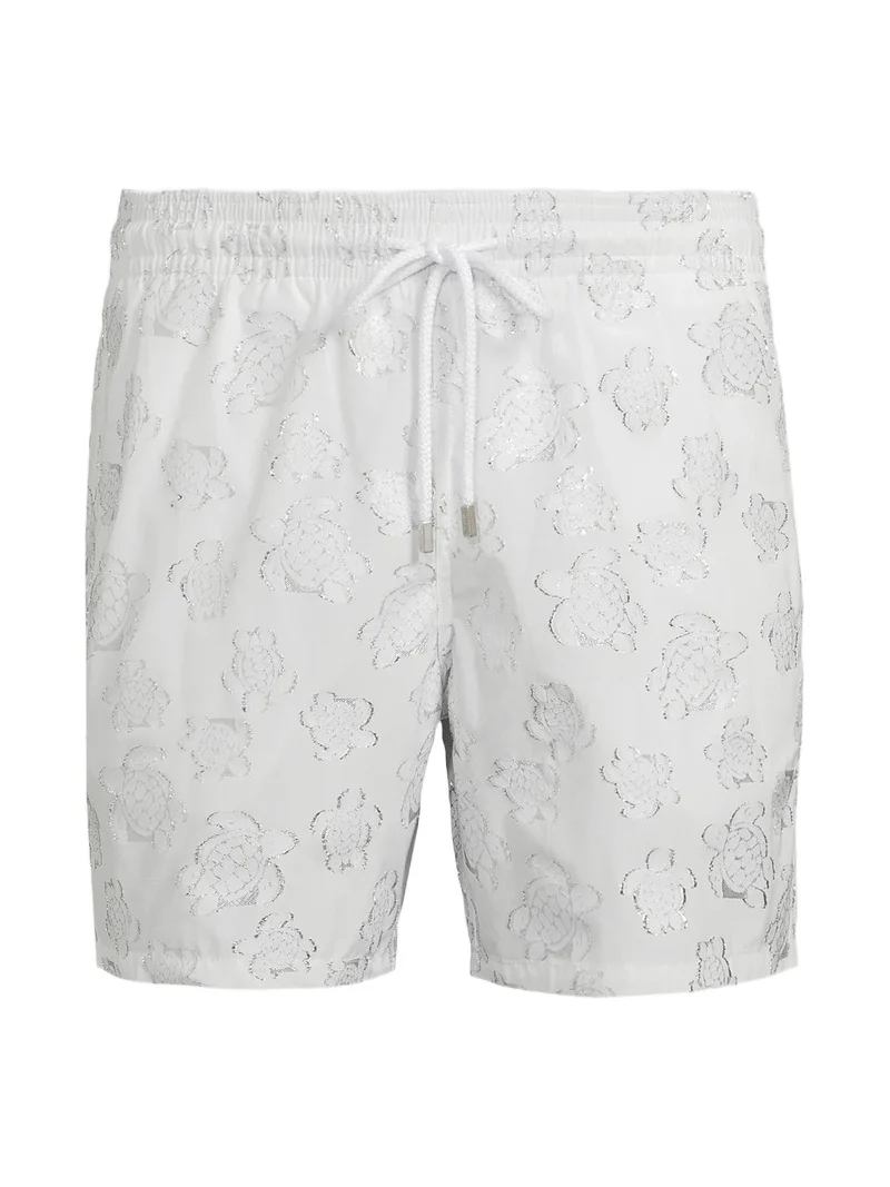 Vilebrequin Men's Metallic Jacquard Swim Shorts