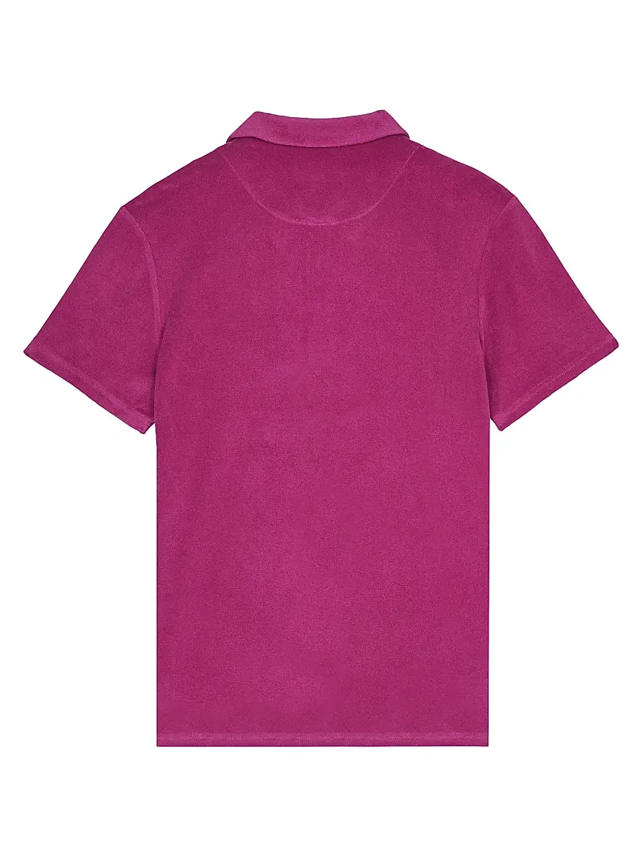Vilebrequin Men's Organic Cotton Terry Polo Shirt | Thumbnail 2 Vilebrequin Men's Organic Cotton Terry Polo Shirt | Thumbnail 2