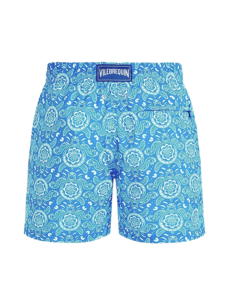 Vilebrequin Men's Graphic Turtle Swim Shorts | Thumbnail 3 Vilebrequin Men's Graphic Turtle Swim Shorts | Thumbnail 3