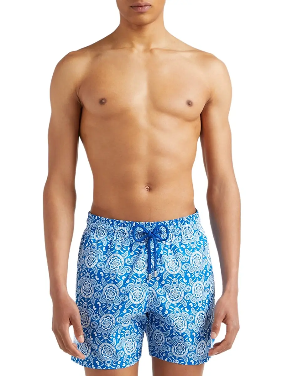 Vilebrequin Men's Graphic Turtle Swim Shorts | Thumbnail 4 Vilebrequin Men's Graphic Turtle Swim Shorts | Thumbnail 4