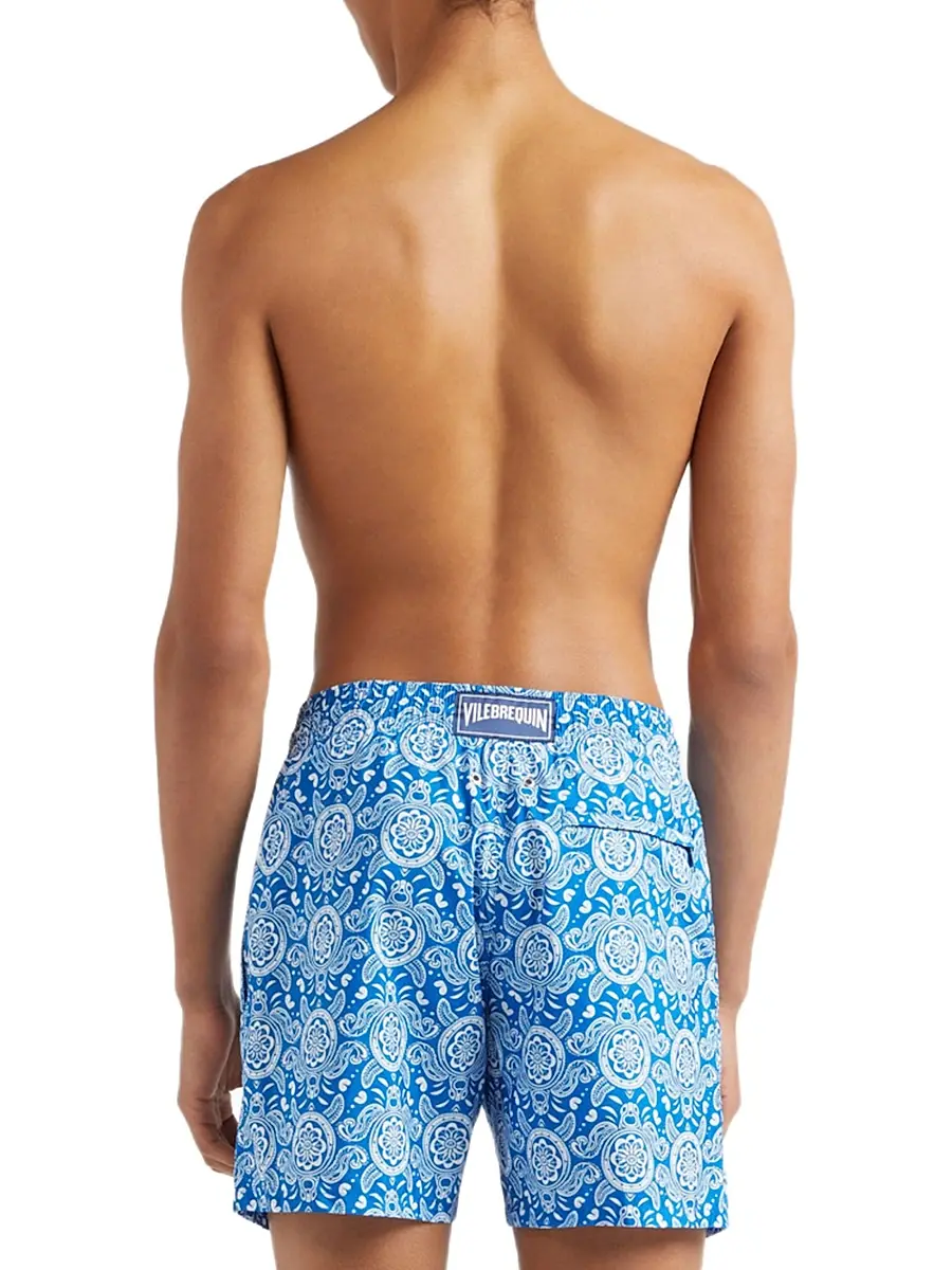 Vilebrequin Men's Graphic Turtle Swim Shorts | Thumbnail 5 Vilebrequin Men's Graphic Turtle Swim Shorts | Thumbnail 5